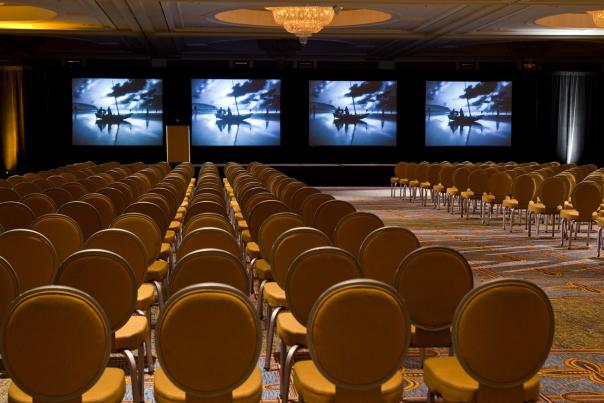 reniw ballroom crystal theater setup