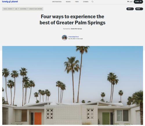 PR/Comms - Lonely Planet - Chamidae Ford