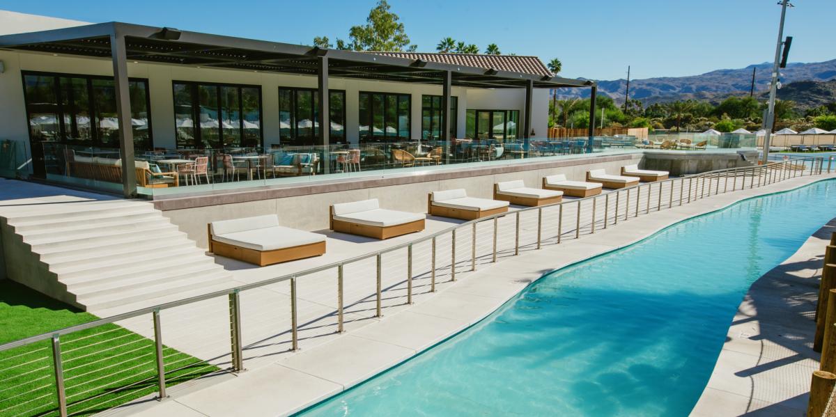 Palm Springs Surf Club Pool and Chairs