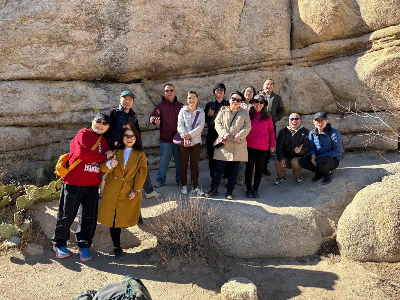 Tourism Development Manager, Julie Kawaguchi, hosting China based clients on a FAM.