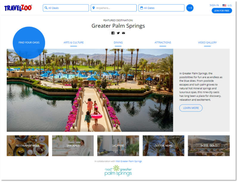 Travelzoo campaign