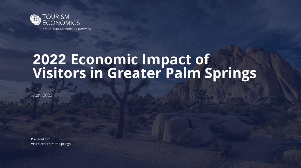 2022 Tourism Economic Impact