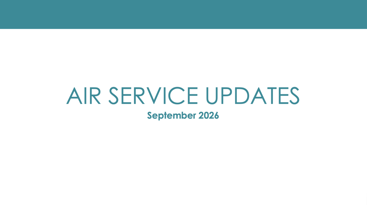 Air Service Updates 2026