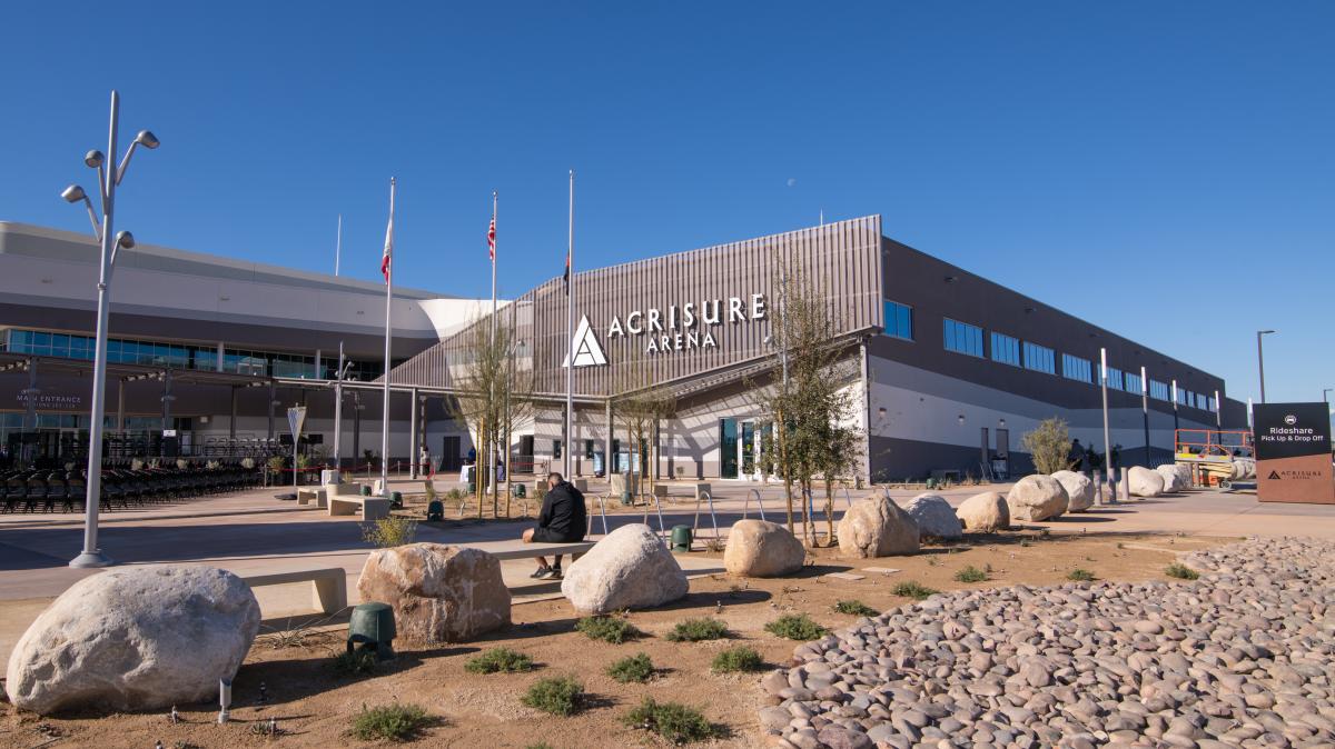 Acrisure Arena, premier 11,000+ capacity venue hosting the biggest artists and sporting events. Home of the Coachella Valley Firebirds AHL Hockey Team.