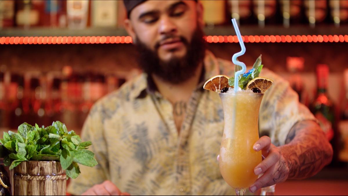 CraftGPS cocktails at Bootlegger Tiki