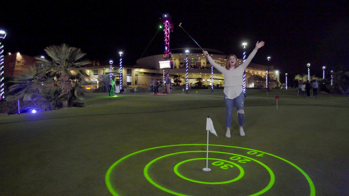 Shots in the Night at Indian Wells Golf Resort
