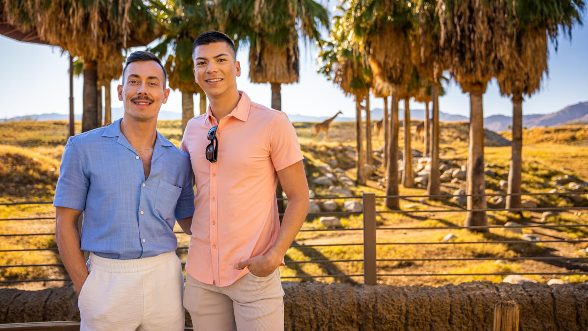 LGBTQ+ couple at Living Desert