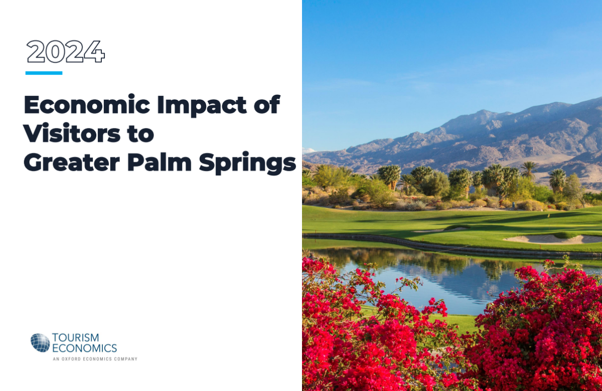 Economic Impact ofVisitors toGreater Palm Springs