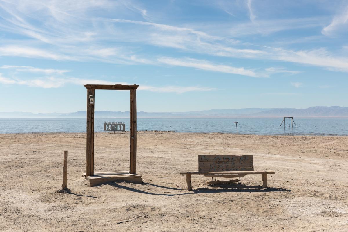 Art Installations at Bombay Beach on the Salton Sea (photo: Elisabeth Brentano)