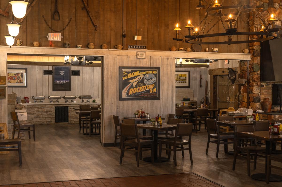 The Toll Road Restaurant at Stovepipe Wells Village in Death Valley National Park, California