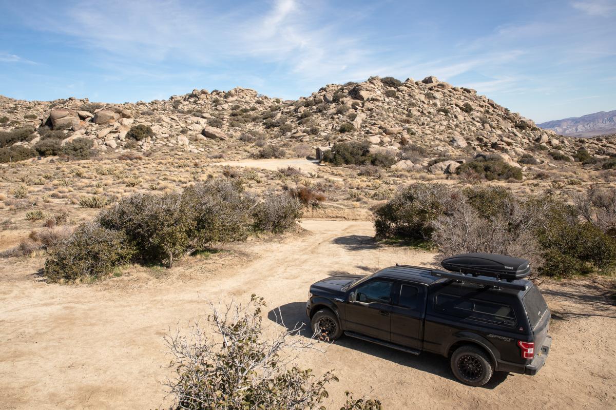 Culp Valley Primitive Campground in Anza-Borrego Desert State Park