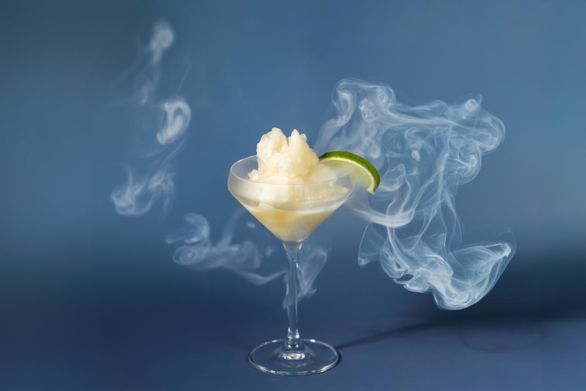 Kestrel Kitchen_Liquid Nitrogen Margarita