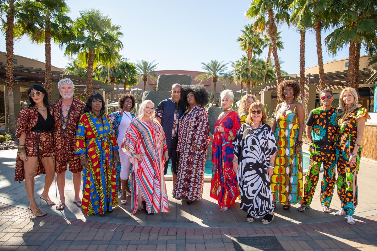 Aneka Brown, fashion designer and jewelry maker, photographed at The Gardens on El Paseo in Palm Desert