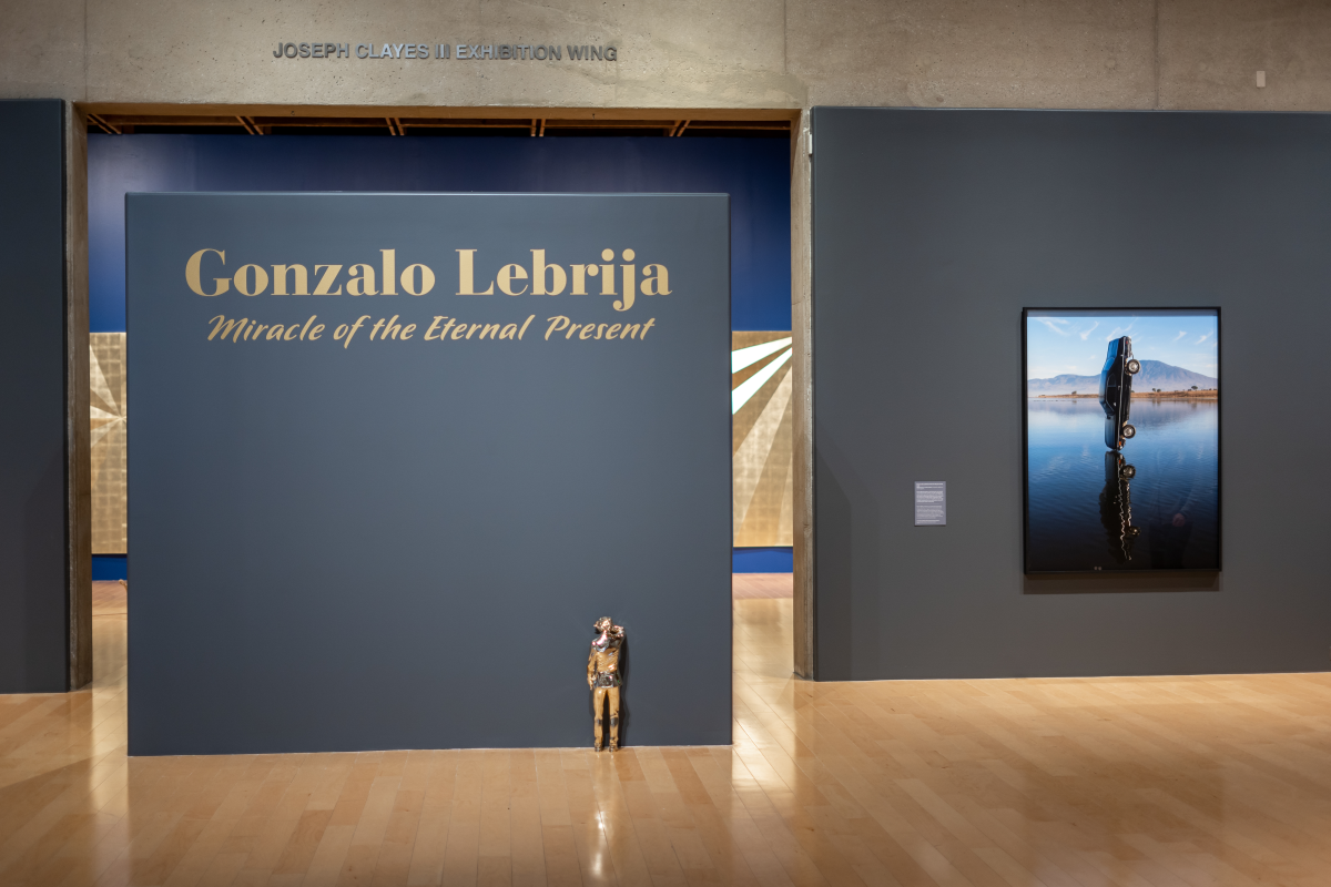 The Gonzalo Lebrija exhibit inside the Palm Springs Art Museum.