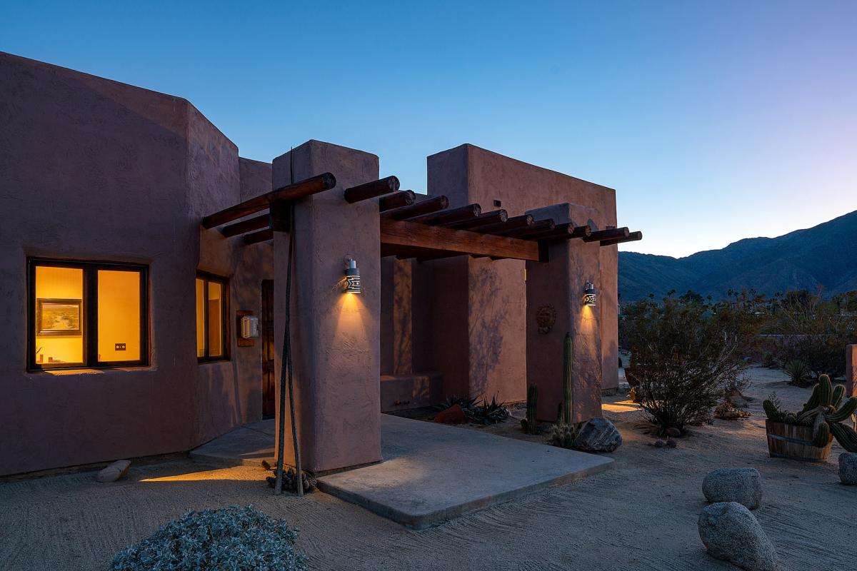 Exterior of Borrego Valley Inn in Borrego Springs, California