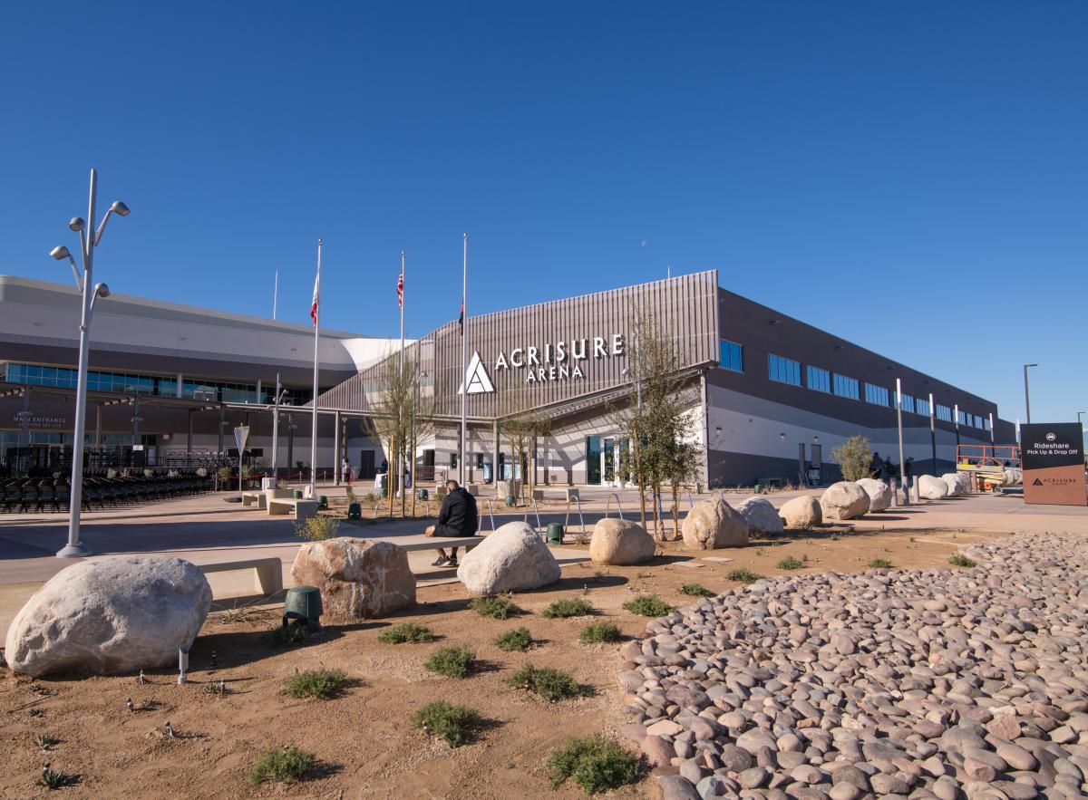 Acrisure Arena, premier 11,000+ capacity venue hosting the biggest artists and sporting events. Home of the Coachella Valley Firebirds AHL Hockey Team.