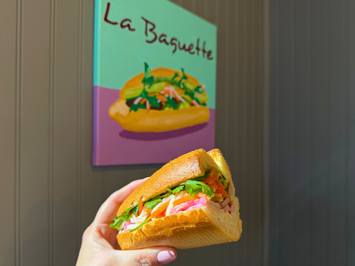 Bahn mi sandwich