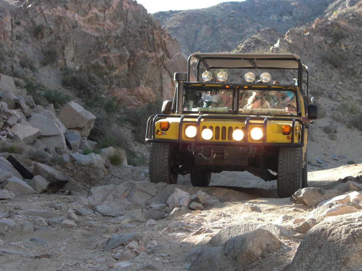 Adventure Hummer Tours in Joshua Tree, California