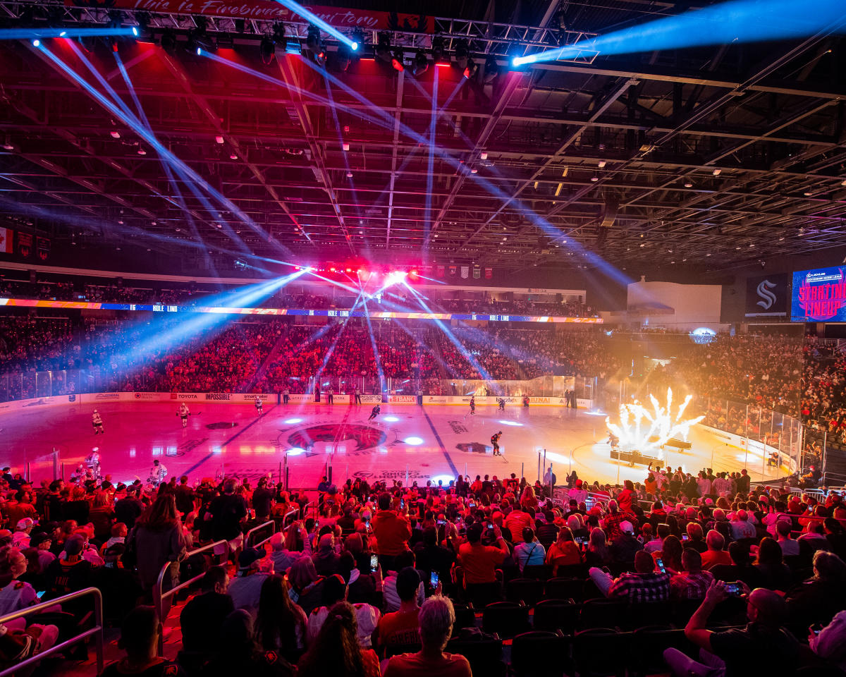 Coachella Valley Firebirds AHL Hockey Team play their home games at Acrisure Arena. Western Conference Champions Seasons 2022-23 and 2023-24.