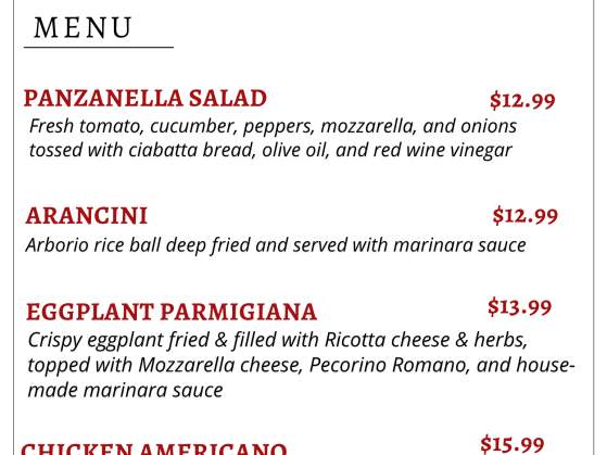 Italian Night at The Cook's Station