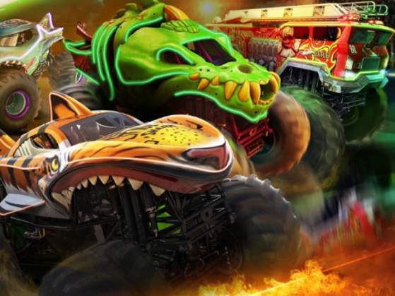 Hot Wheels Monster Truck Live Glow and Fire