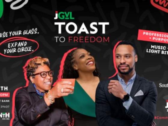 Juneteenth GVL Toast to Freedom