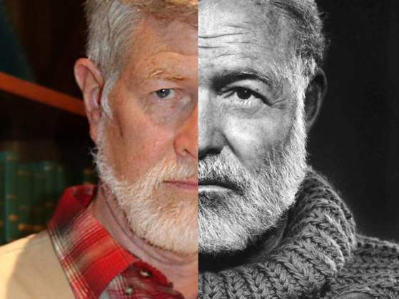 Ernest Hemingway portrayed by John Dennis Anderson