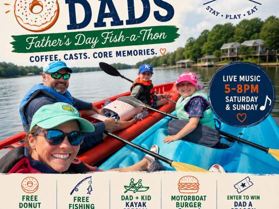 Donuts with Dads: Father's Day Fish-a-Thon