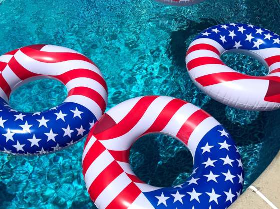 July 4th Party at the Pool