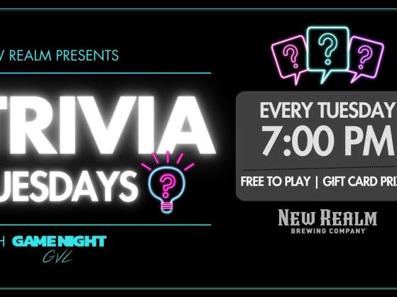 Trivia Tuesdays at New Realm