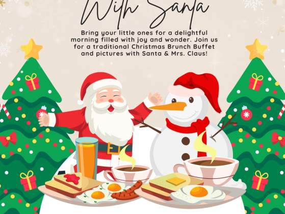 Santa Brunch at Passerelle
