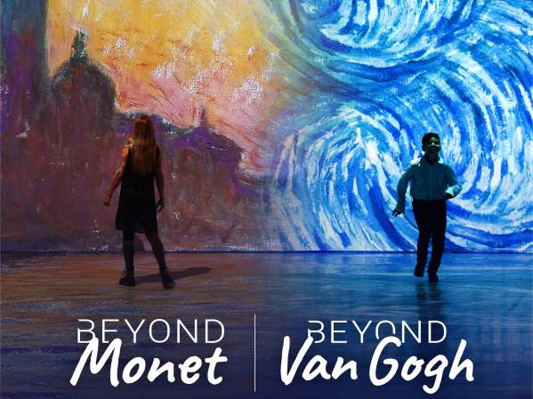 Beyond Van Gogh and Beyond Monet: an Immersive Experience