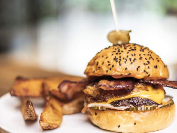 Burger Night at The Cook's Station!