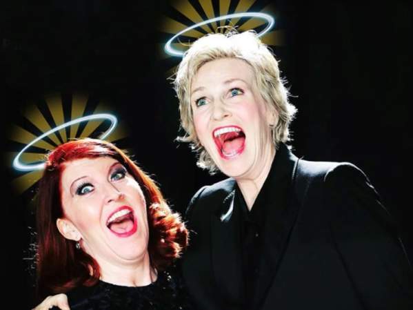 Jane Lynch & Kate Flannery: The Trouble with Angels