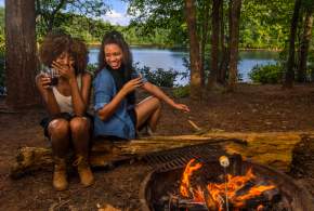 Campfire Ladies at Paris Mountain State Park