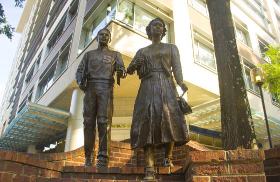 Sterling Students Statue