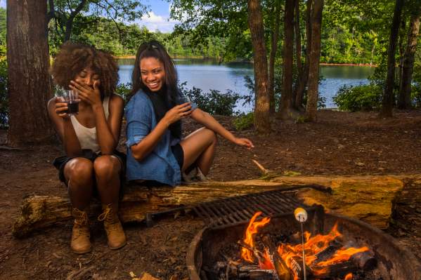 Campfire Ladies at Paris Mountain State Park