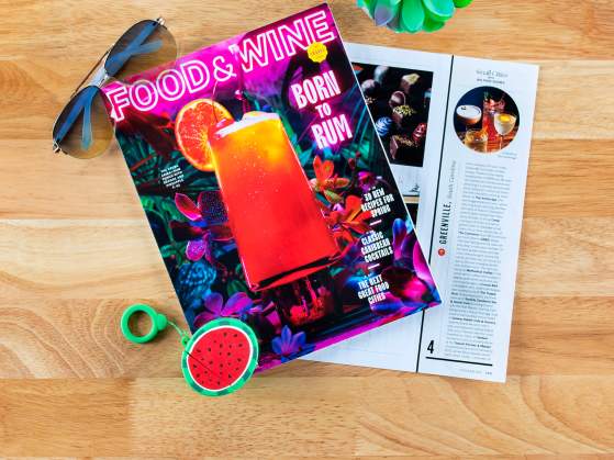 2022 Magazine feature for Food & Wine