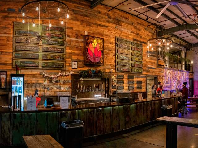 Fireforge small-batch brewery in downtown Greenville