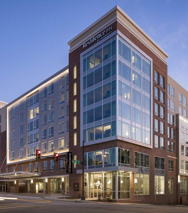 Residence Inn By Marriott Greenville Downtown Exterior