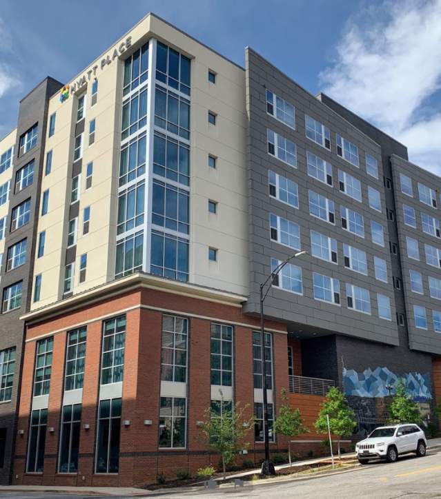 Exterior view of Hyatt Place Greenville - Downtown