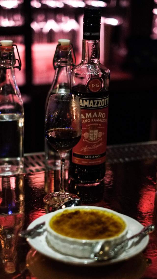 Drinks and dessert pair nicely at Swordfish Cocktail Club in downtown Greenville, SC.
