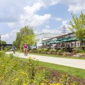 Biking Through Unity Park