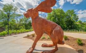 Swamp Rabbit Sculpture