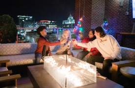 Immerse yourself in our wall-to-wall festive experience with great photo opportunities, food and drink specials and all around holiday fun!