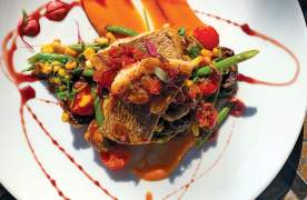 Dish at Passerelle Bistro