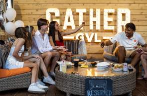 Whether you're in the mood for good food, good company, or both...Gather GVL has you covered at their eclectic food hall with plenty of delicious options in a fun atmosphere.