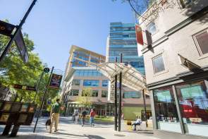 Greenville's ONE City Plaza in the heart of downtown on Main Street.