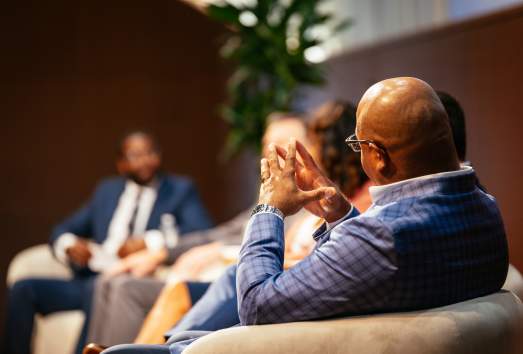 Greenville, SC's Economic Development Panel held at the ONE Center.