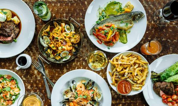 Meals from The Lazy Goat in Greenville, SC